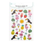 DP Craft Matrica Metálos 3D 29 Darabos Trópusok