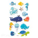 DP Craft Matrica Habszivacs 13 Darabos Tengeri Állatok