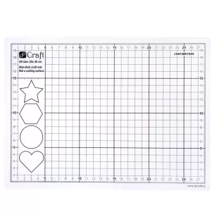 DP Craft Ragasztó Alátét Szilikon 30x22 cm Fehér