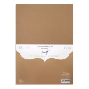 DP Craft Kraft Papír A/4 220 Gramm 20 Ív/Csomag