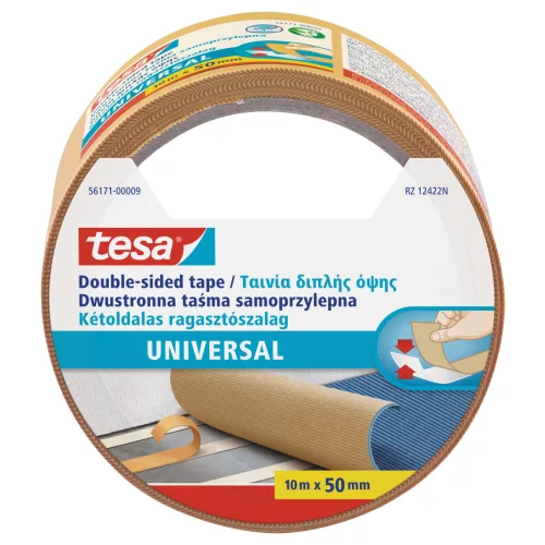Ragasztószalag kétoldalú 10mx50mm tesa pp