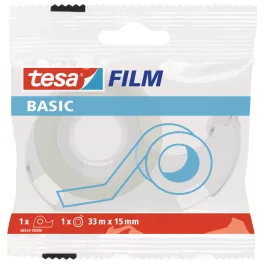 Ragasztószalag 15mmx33m tesa basic 58549 tépővel