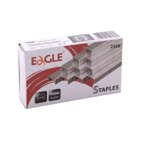 Eagle Tűzőkapocs 23/8 Nagyteljesítményű 1000 Darab/doboz
