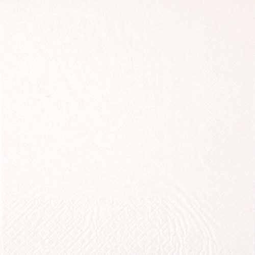 Ti-Flair Szalvéta 33X33 cm 3 Rétegű 20 lap/Csomag Uni White 30114