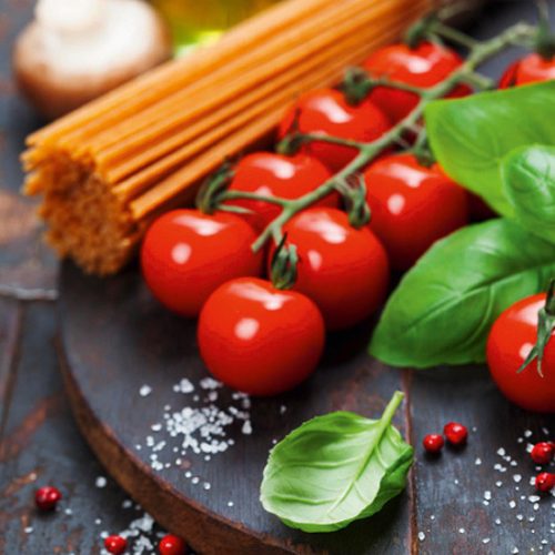 Ti-Flair Szalvéta 33X33 cm 3 Rétegű 20 lap/csomag Spaghetti, Tomatos With Herbs 345504