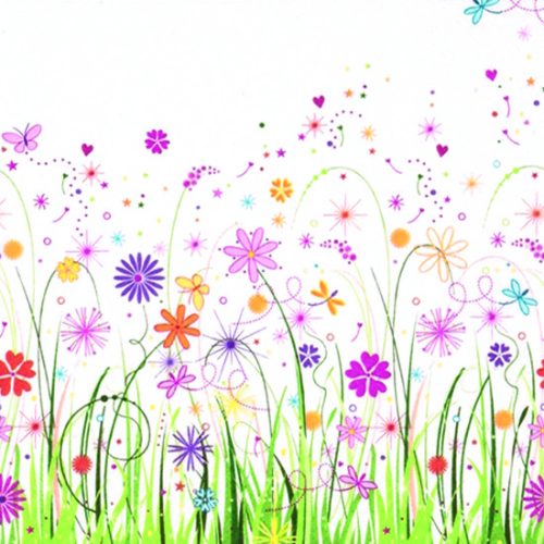 Ti-Flair Szalvéta 33x33 cm 3 Rétegű 20 lap/Csomag Enchanted Floral Meadow 362051 Tavasz