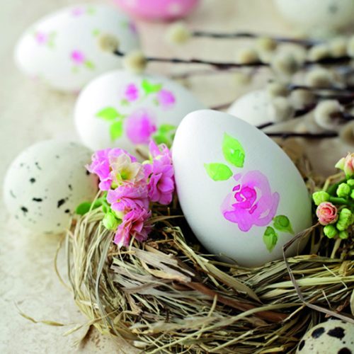 Ti-Flair Szalvéta 33x33 cm 3 Rétegű 20 lap/Csomag Painted Easter Egg 381030 Tavasz