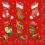 Ti-Flair Szalvéta 33x33 cm 3 Rétegű 20 Lap/Csomag Colorful Christmas Stockings Tél