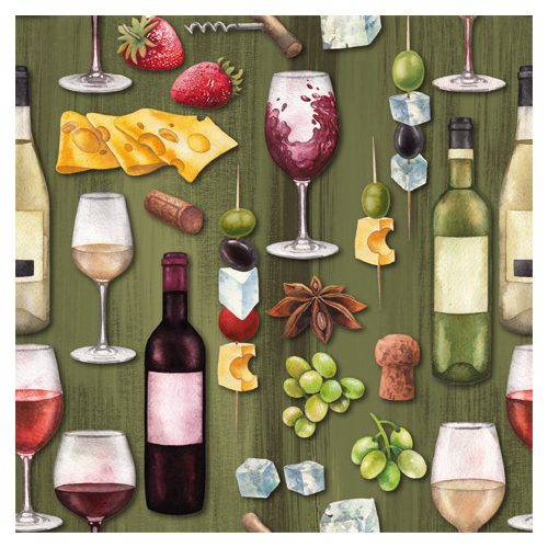 Ti-Flair Szalvéta 33 x 33 cm 3 Rétegű 20 lap/Csomag Apéro 344813 Ősz