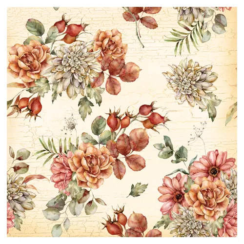 Ti-Flair Szalvéta 33x33 cm 3 Rétegű 20 Lap/Csomag Asta Dahlia