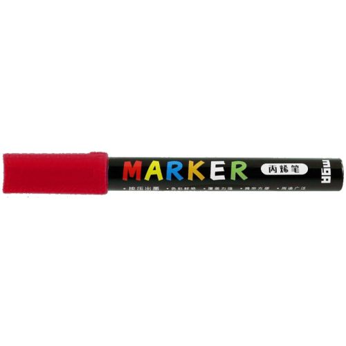 M&G Akril Marker 2 mm Rosary Red