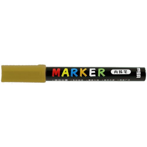 M&G Akril Marker 2 mm Okkersárga