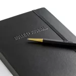 LEUCHTTURM1917 Drehgriffel golyóstoll M, BULLET JOURNAL, black