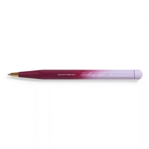 LEUCHTTURM1917 Drehgriffel golyóstoll Gradient, M, port red - lilac