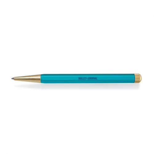 LEUCHTTURM1917 Drehgriffel golyóstoll M, BULLET JOURNAL, turquoise