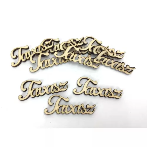 Natúr Fa Tavasz Felirat 2 x 5 cm 10 db/csomag