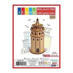 Südor Modellező Készlet Natúr Fából Galata Torony