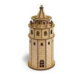 Südor Modellező Készlet Natúr Fából Galata Torony