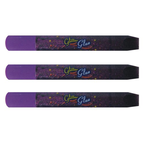 Amos Csillámos Ragasztó 10,5 ml Ibolya 3 Darab/Csomag