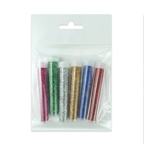 CreArt Csillámpor 3 gramm 6 Szín Vegyesen 6 Darab/Csomag