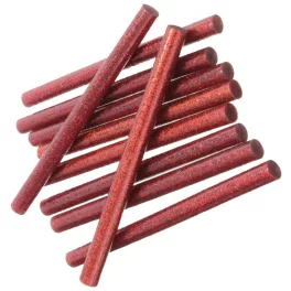 Ragasztó stick 7x200 mm 1 Kg Csillámos Piros TRARS036