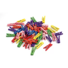 CreArt Facsipesz Színes 2,5 cm Kb. 100 Darab/Csomag