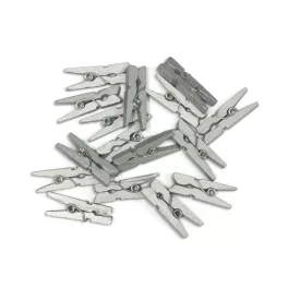 Facsipesz Ezüst 2,5 cm 25 Darab/Csomag