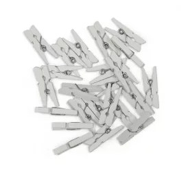 Facsipesz Fehér 2,5 cm 25 Darab/Csomag
