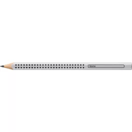   Faber-Castell Grip Grafitceruza Háromszögletű B Sparkle Ezüst