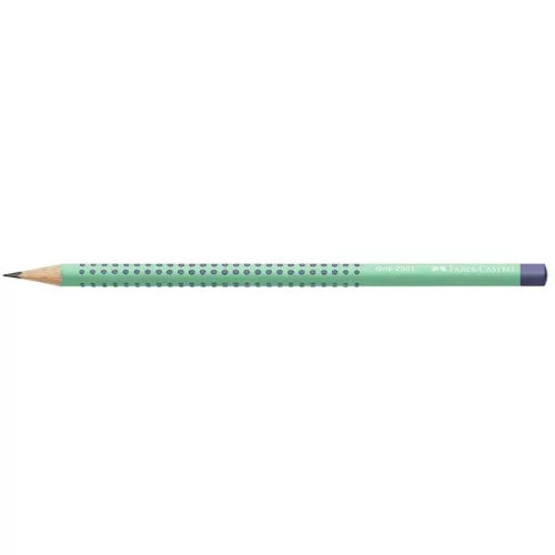 Faber-Castell Grip 2001 Grafitceruza Háromszögletű B Sparkle Türkiz-Kék