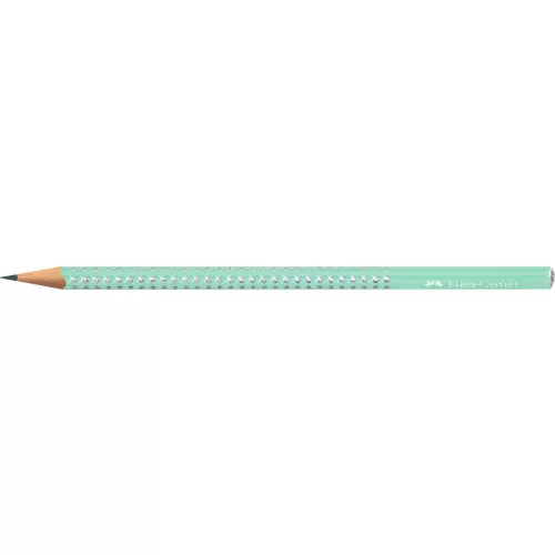 Faber-Castell Grafitceruza Háromszögletű B Sparkle Aurora Mentazöld