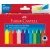 Faber-Castell Zsírkréta Készlet 12 Darab/Készlet Háromszögletű 