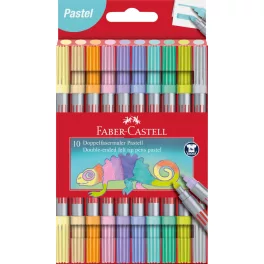 Faber-Castell Filctoll Készlet 10 Darab/Készlet Kétvégű