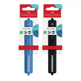   Faber-Castell Dots Vonalzó 15 cm Törésálló Vegyes Színekben