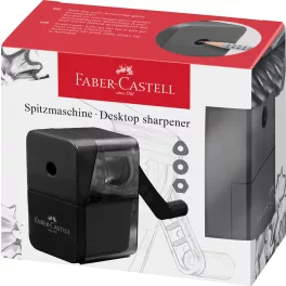   Faber-Castell Hegyezőgép Asztali Fekete Legfeljebb 8,4 mm Átmérőjű Ceruzához
