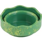 Faber-Castell Ecsettál Öszecsukható Zöld Márványos Click And Go