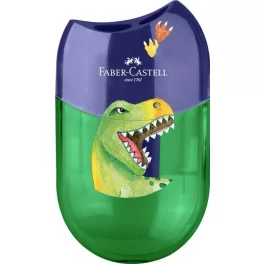   Faber-Castell Hegyező Műanyag Kétlyukú Tartályos Dinoszaurusz