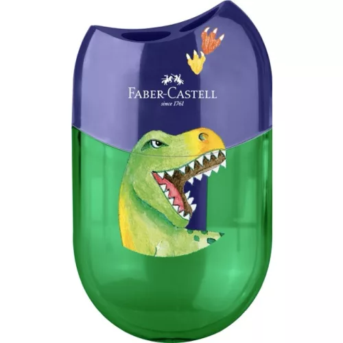 Faber-Castell Hegyező Műanyag Kétlyukú Tartályos Dinoszaurusz