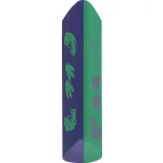 Faber-Castell Radír PVC Forgácsmentes Dinoszaurusz