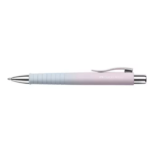 Faber-Castell Poly Ball Urban Flow Edition Golyóstoll XB-s Heggyel Égkék-Rózsa