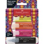 Faber-Castell Szövegkiemelő Készlet 4 Darab/Készlet Neon Színek 46 Glassy