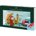 Faber-Castell Művészfilctoll Készlet 12 Darab/Készlet Pitt Artist Pen City London