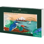Faber-Castell Művészfilctoll Készlet 12 Darab/Készlet Pitt Artist Pen City Sydney