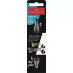 Faber-Castell Akril Marker Kétvégű Fekete Black Edition Shake And Paint