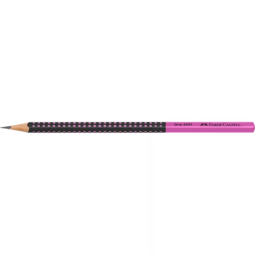 Faber-Castell Grafitceruza GRIP 2001 Kéttónusú Fekete-Rózsaszín HB 2022