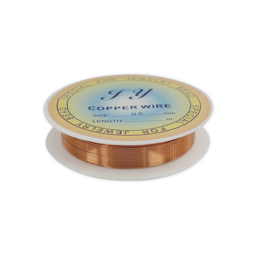 CreArt Dekorációs Drót Réz 0,5 mm 7 Méter/Tekercs