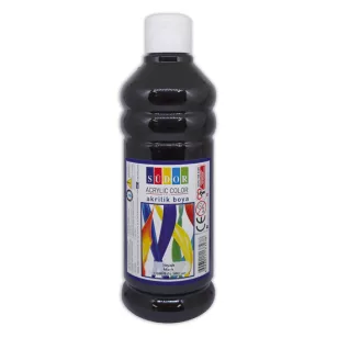 Südor Akrilfesték Fekete 500 ml