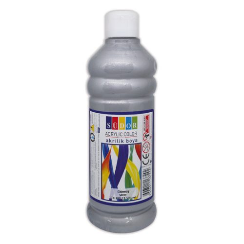 Südor Akrilfesték Metál Ezüst 500 ml