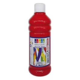 Südor Akrilfesték Piros 500 ml