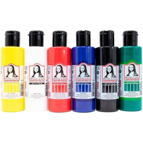 Mona Lisa Akrilfesték Készlet 6x70 ml